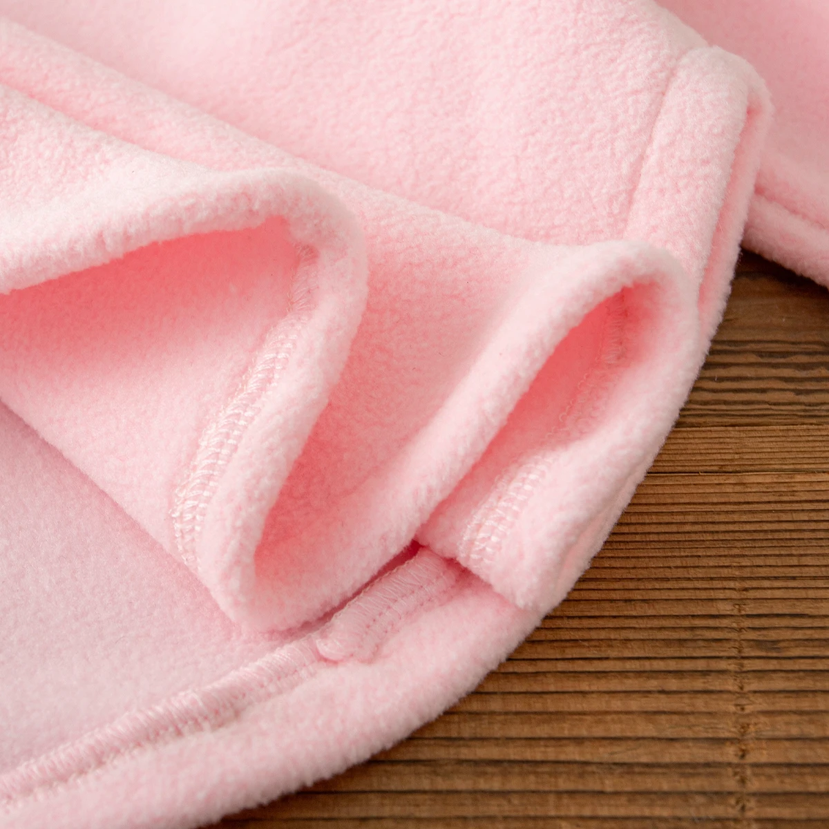 Baby-Mädchen-Winterpullover aus Baumwolle, einfarbig, mit Schriftzug, langärmeliger Baby-Mädchen-Hoodie, süße und warme Mädchenkleidung. – Detail 8