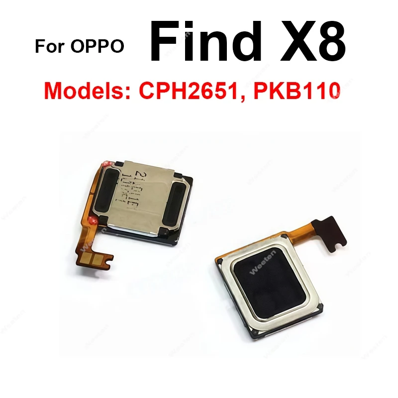 Earpiece Ear Speaker For OPPO Find X8 X8S Pro Ultra Earphone Sound Receiver Flex Cable Repair
