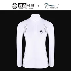 cavassion equestrian long sleeve T shirt riding horse competition horse riding equestrian euipments