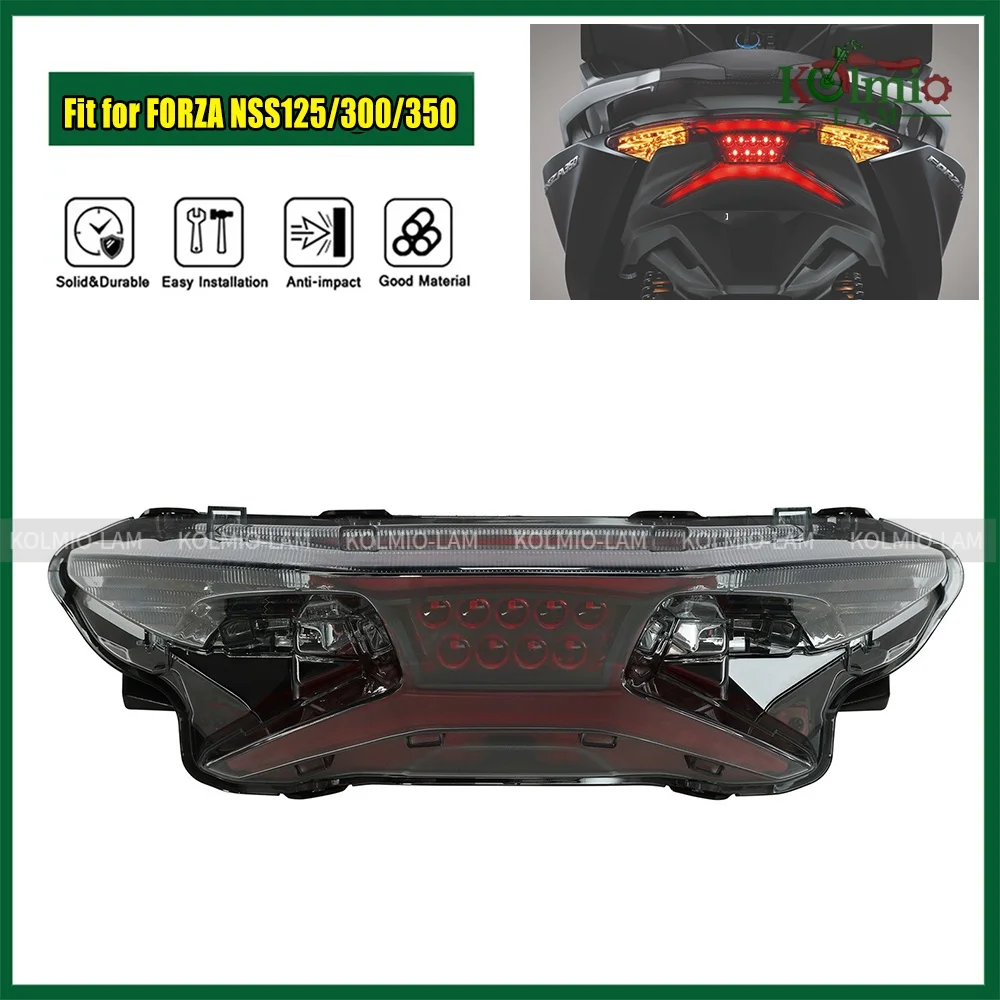 Motorcycle LED Rear Tail Light Turn Signal Light  Fit for HONDA Forza 125 300 350 NSS 125 300 350 NSS125 NSS300 NSS350