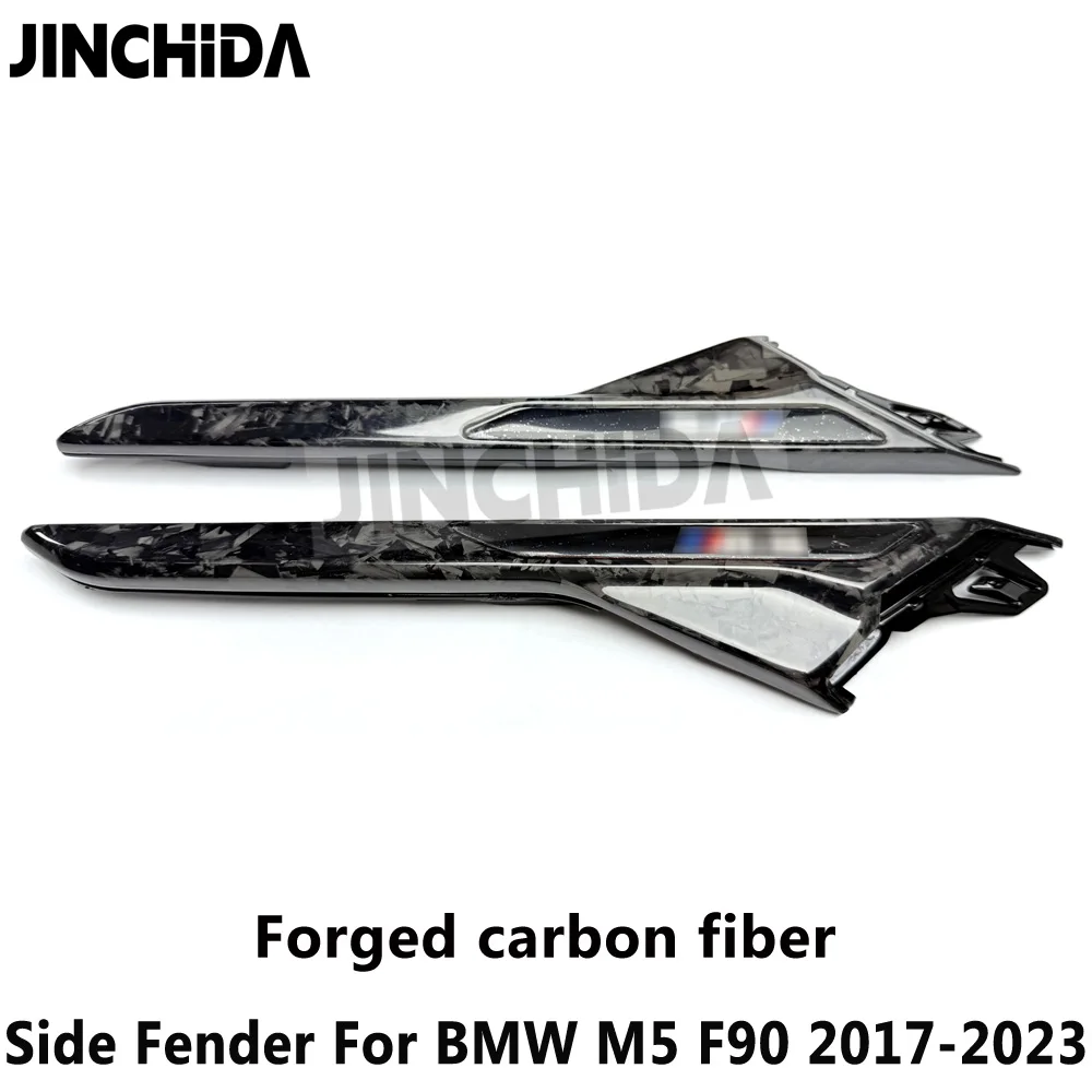 Сменная накладка на крыло из кованого углеродного волокна для BMW M5 F90, боковая накладка на вентиляционное отверстие, накладка 2017-2023