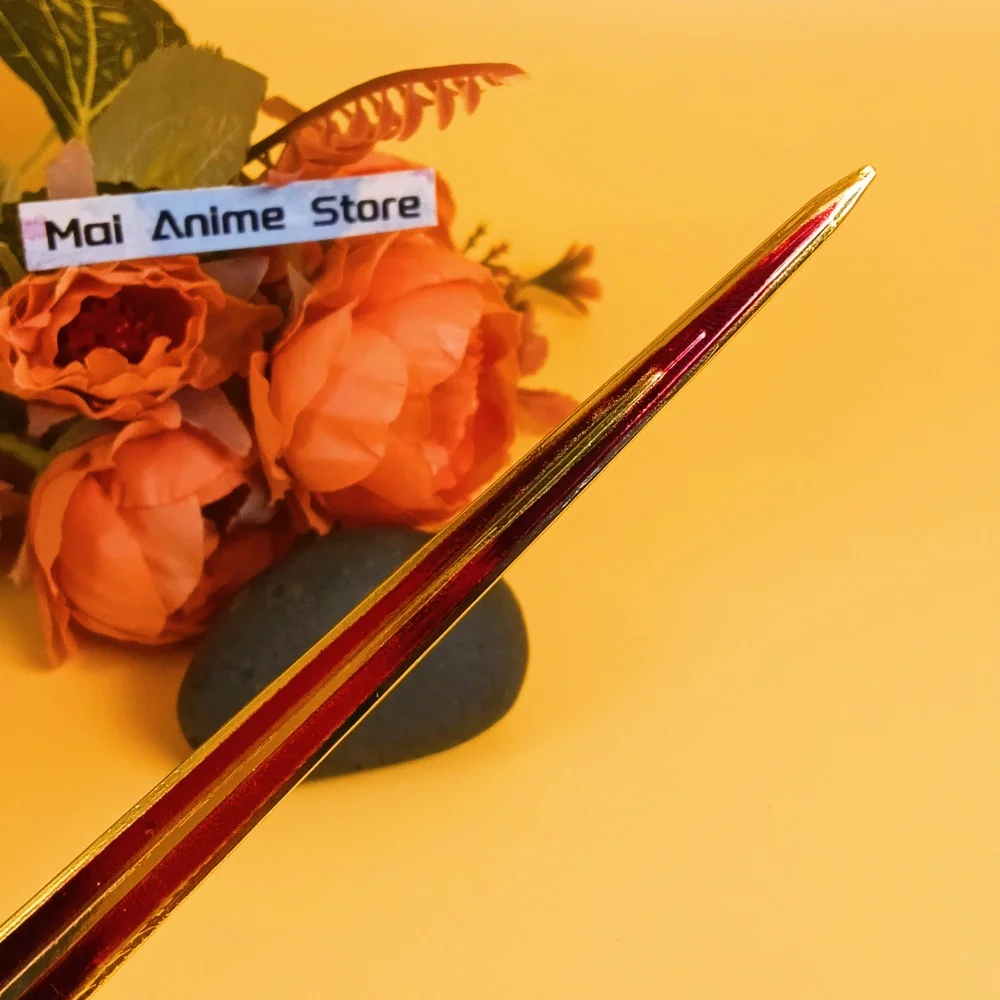 8.6インチメタルエルデンカタナブレードスチールアニメ忍者ナイフオリジナル侍刀鉄刀実物大日本刀おもちゃギフト