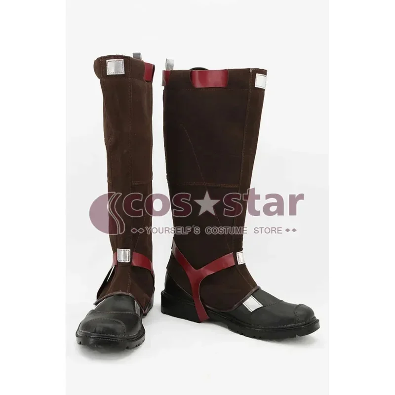 Captain cosplay America Steve Rogers Adult Men Army Boots Cosplay Shoes Movie Halloween Carnival Custom made