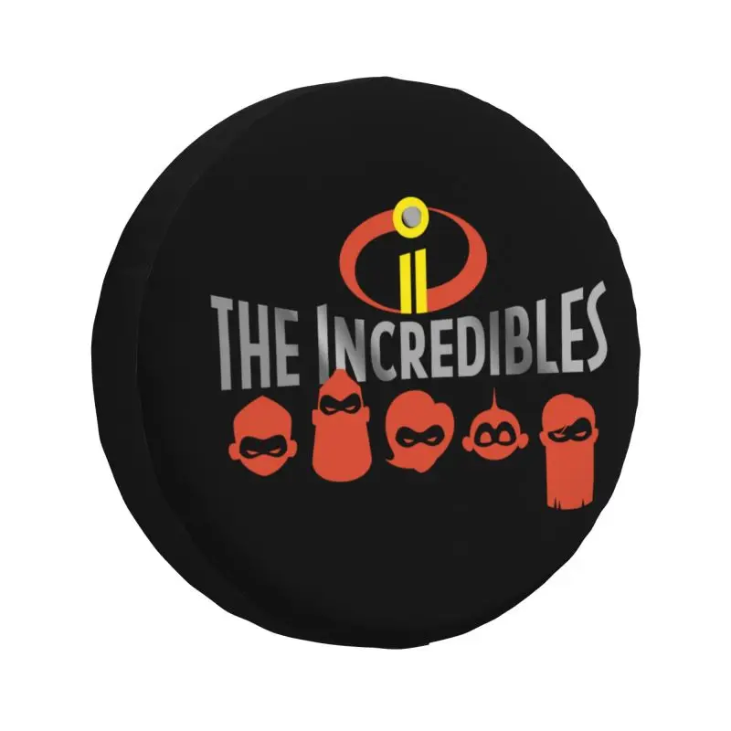 

Чехол для запасного колеса Incredibles на заказ для Toyota RAV4 Prado Jeep RV SUV 4WD 4x4, автомобильные аксессуары 14 дюймов, 15 дюймов, 16 дюймов, 17 дюймов