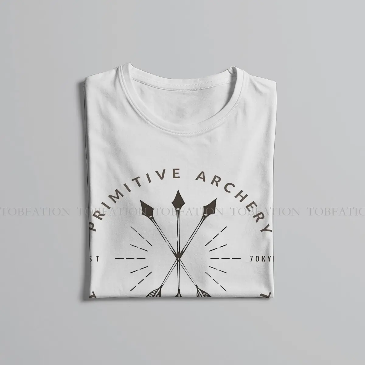Archery Men\'s TShirt Primitive Ancestral KnowledgenTradition And Skill T Shirt 100% Cotton Harajuku Sweatshirts New Trend