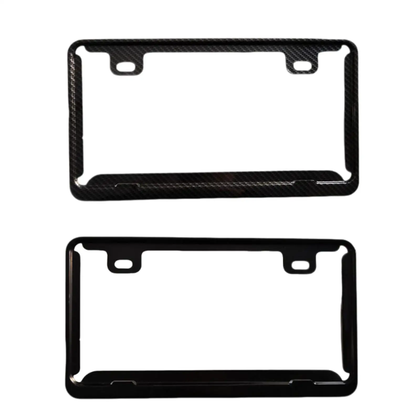 Waterproof Stainless Steel License Plate Frame Slim Modern Car Accessory JP Standard 2 Holes Protective Number Plate Cover