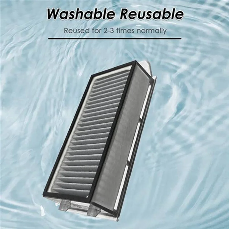 

ABVI-36PCS Spare Parts Fordreame X50 Ultra / S40 Enhanced Edition Main Side Brush Hepa Filter Mop Cloth Dust Bag