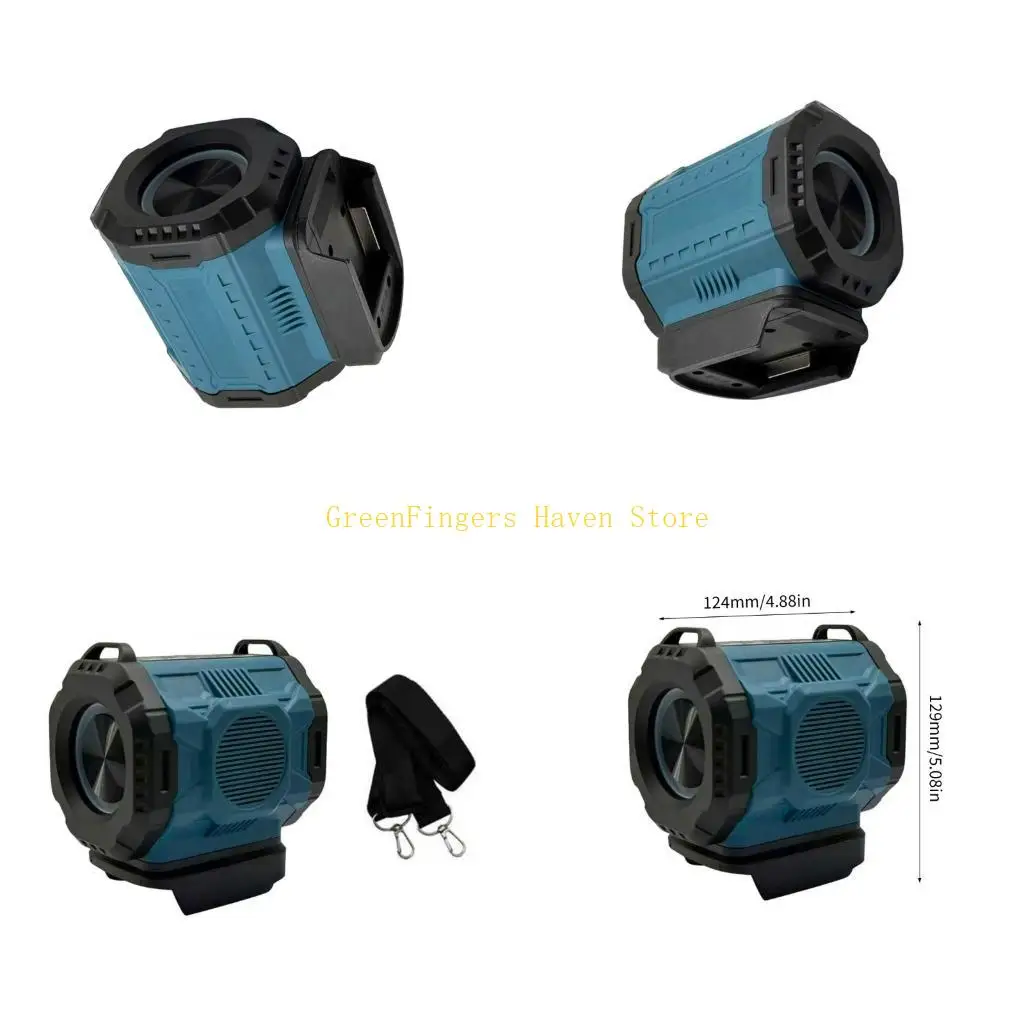 

Уличный динамик F68D с легким дизайном, несколькими портами и усилением низких частот для насыщенного звука при различных видах