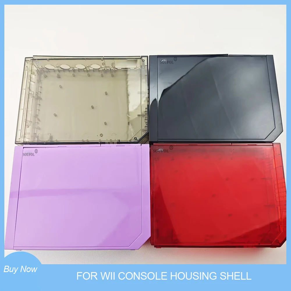 

Для WII сменный узор корпуса с полными розничными деталями, крышка корпуса, наклейка для запасных частей для игровой консоли WII