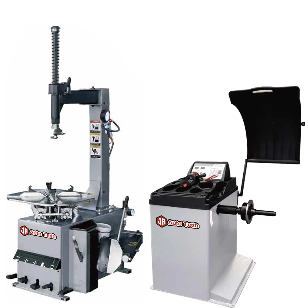 Macchina pneumatica per smontagomme per auto di alta qualità 12-24" Macchina per bilanciare ruote per auto per attrezzature per veicoli