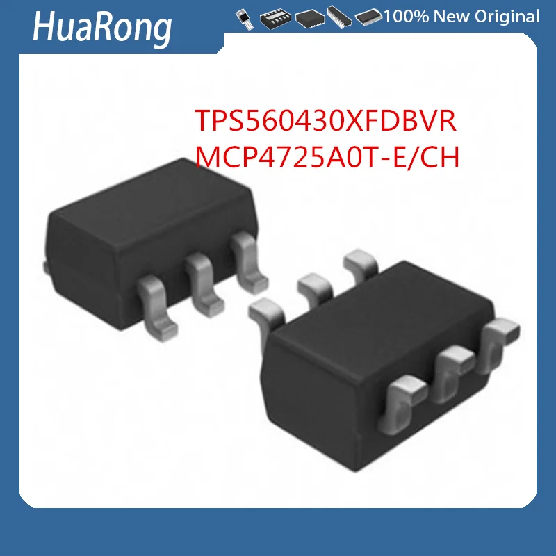 5Pcs/Lot   TPS60400DBVR   TLV75733PDBVR   SOT-23-5     TPS560430XFDBVR  MCP4725A0T-E/CH  SOT-23-6