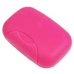 Portable Soap Dishes Candy Color Travel Soap Dish Box Portable Case Holder Container Bathroom Tool Bathroom Products