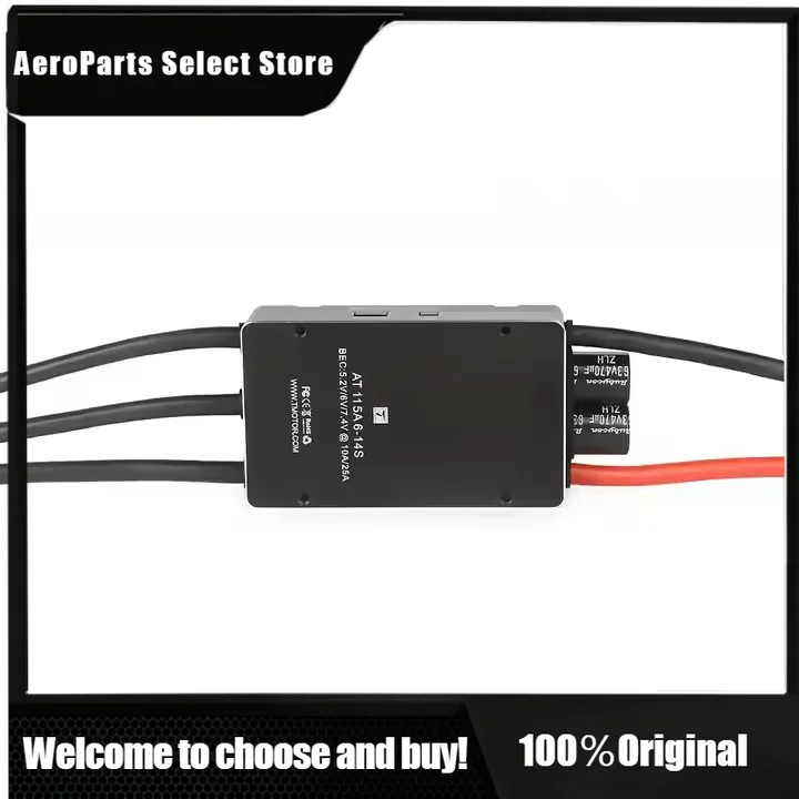 APStoreTMOTOR 115A 14S ESC Electronic Governor For RC Plastic Vertical Fixed-wing Air-craft Model Dr-one Practice Tune Electric
