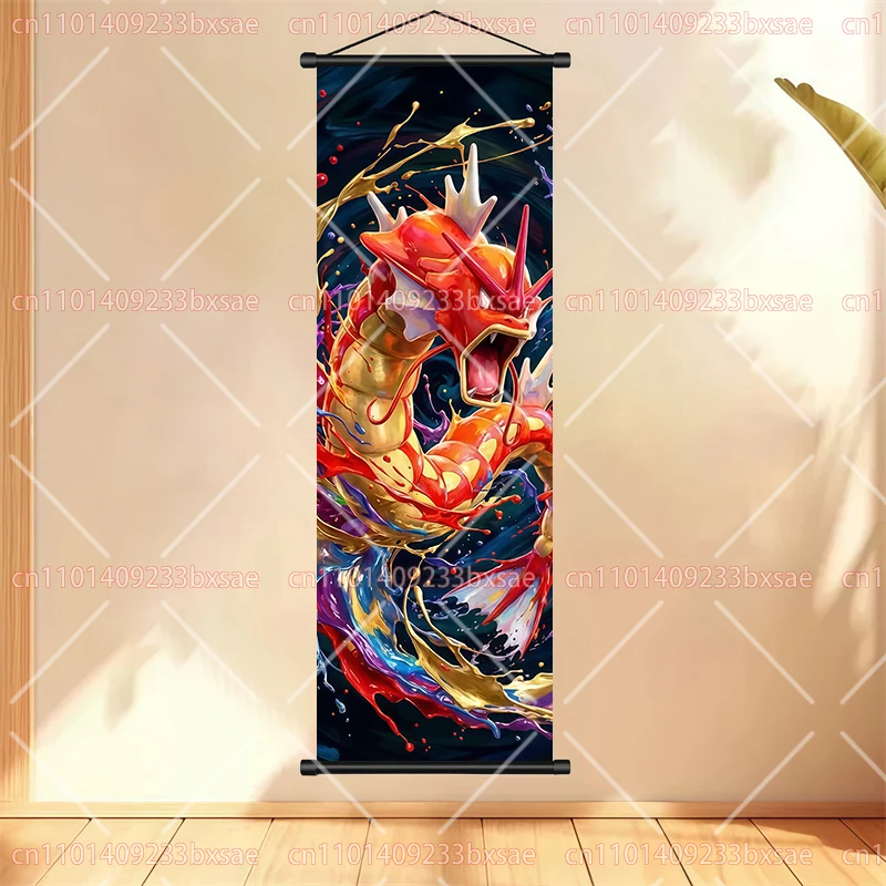 Anime Pokémon Gengar Charizard Kyogre Gyarados Mewtwo Rayquaza Cooles Poster Hängendes Rollbild Geburtstag Feiertag Party Geschenk – Detail 24