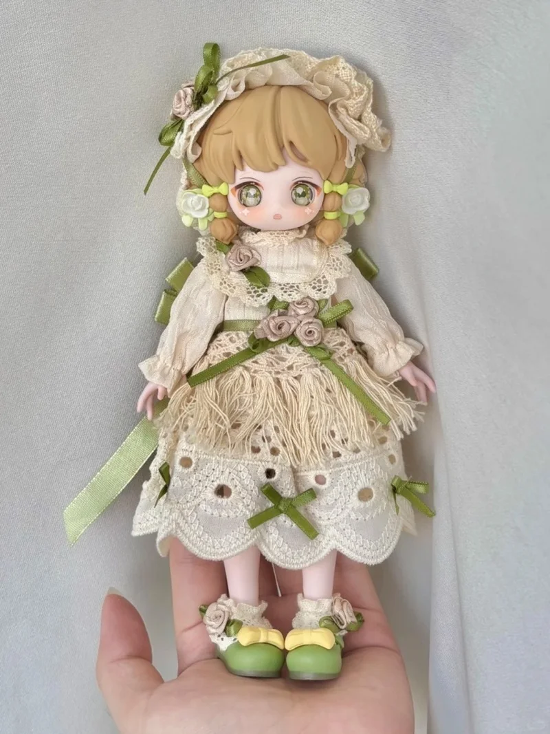 정품 1/12 Mjd Kiseki 빈티지 보물 시리즈 블라인드 박스 Bjd 액션 애니메이션 피규어 장난감 장식 소녀의 생일 선물 ﻿