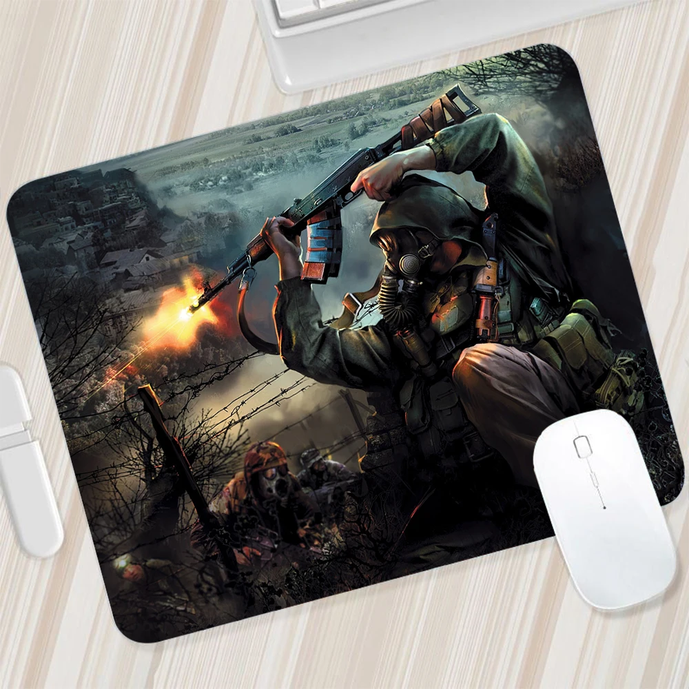 STALKER Small Mouse Pad Gaming Mousepad PC Gamer Mouse Mat Silicone Computer Office Pad Keyboard Mat Desk Pad Laptop Mausepad