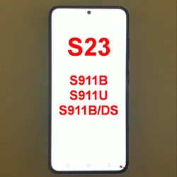 With defects  For Samsung Super AMOLED Galaxy S23 S911B S911U S911B/DS LCD Display Touch Screen Digitizer Assembly Replacement