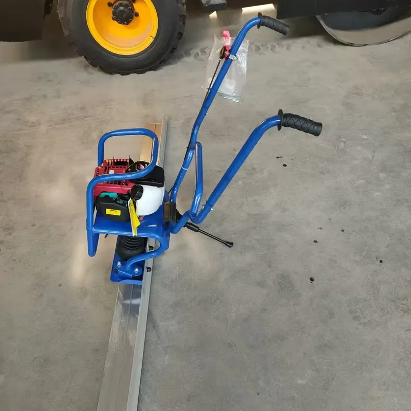 Petrol Aluminum Concrete Vibrating Screed Machine Concrete Vibrator Screed Floor Paver Ground Leveler Machine