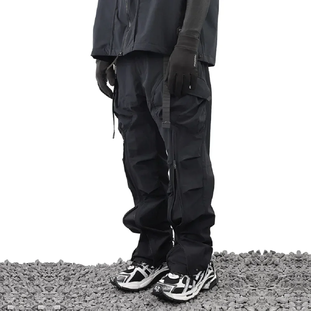 Whyworks 23ss Adjustable Cargo Pants DWR Material Techwear Warcore Darkwear Paratrooper Pant Workwear Streetwear