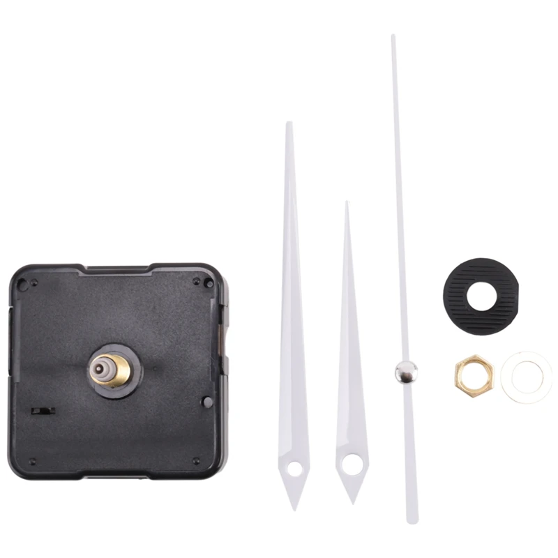 

A47U DIY High Torque Clock Mechanism, 3/ 10 Inch Maximum Dial Thickness, 4/ 5 Inch Total Shaft Length (White)