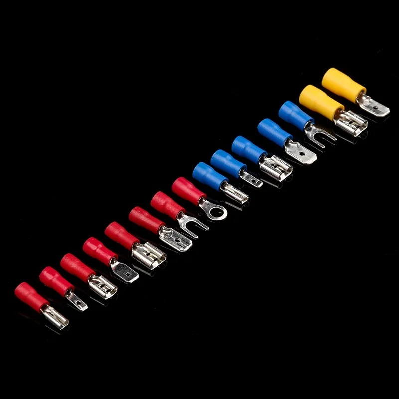 280/480/720pcs Cable Lugs Assortment Kit Wire Flat Female and Male Insulated Electric Wire Cable Connectors Crimp Terminals Set image 6