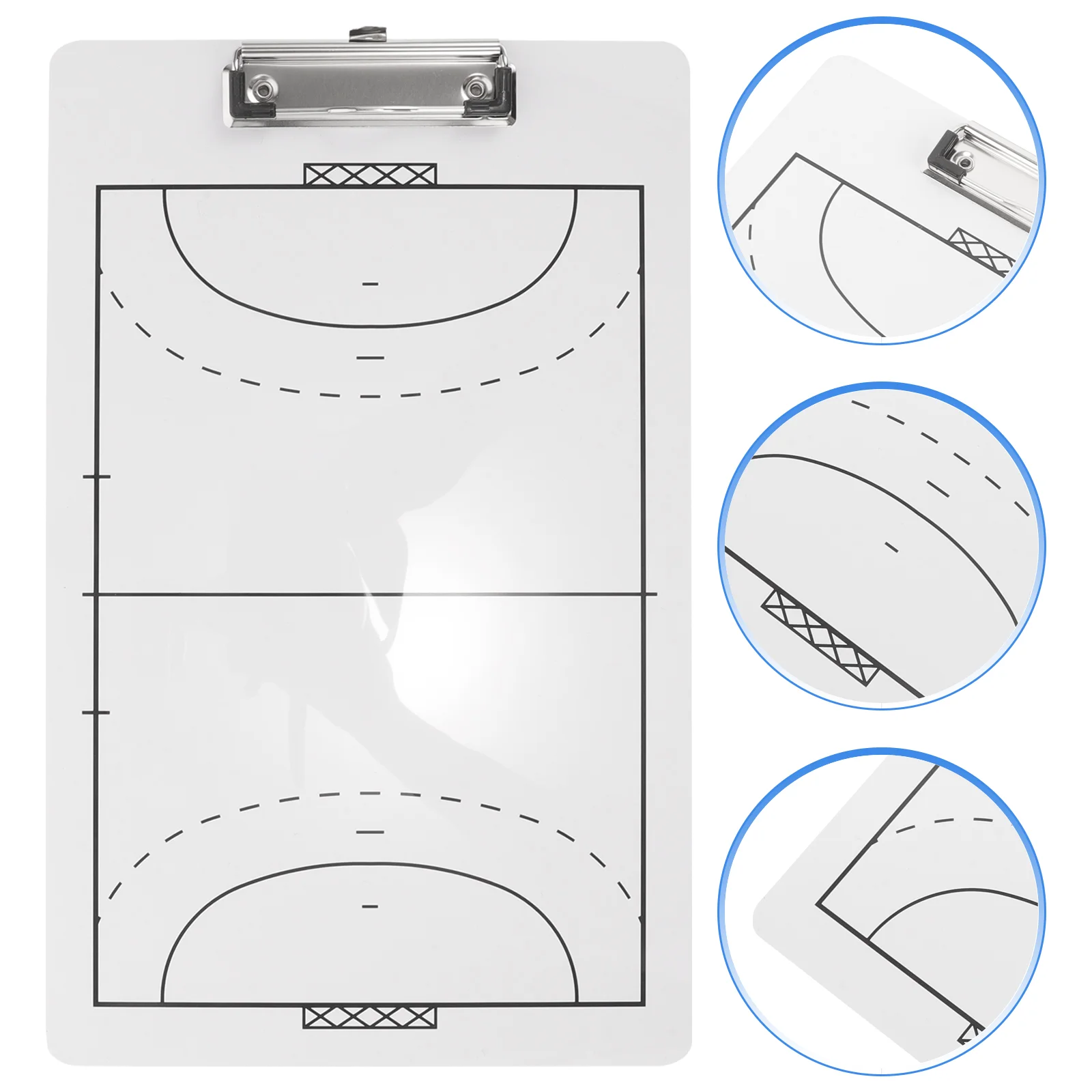 Handball Board Basketball Competition Whiteboard Kit Rewritable Coaching Pvc Clipboard Magnetic