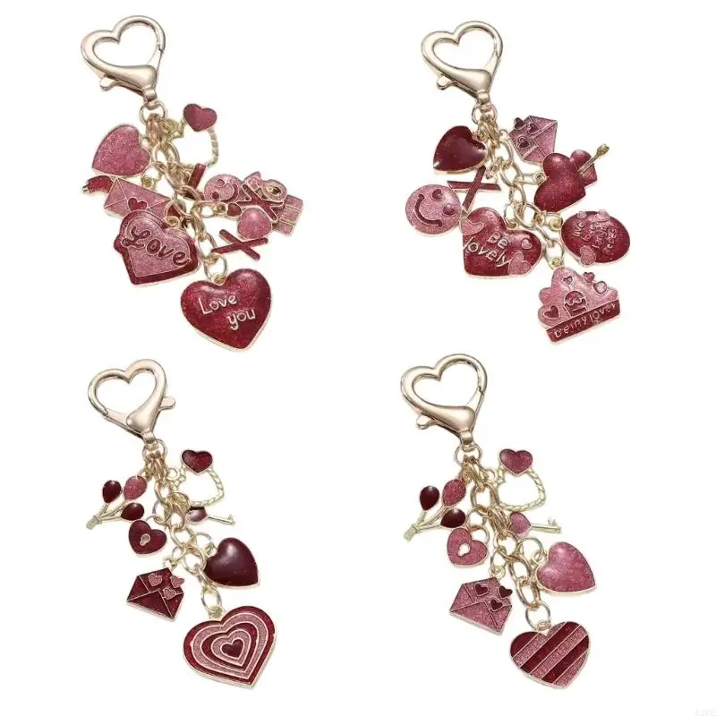 

A3PE Elegant Heart Designs Caychain с блестками и бабочками для кисточки для бабочек подвеска для улучшения стиля сумки
