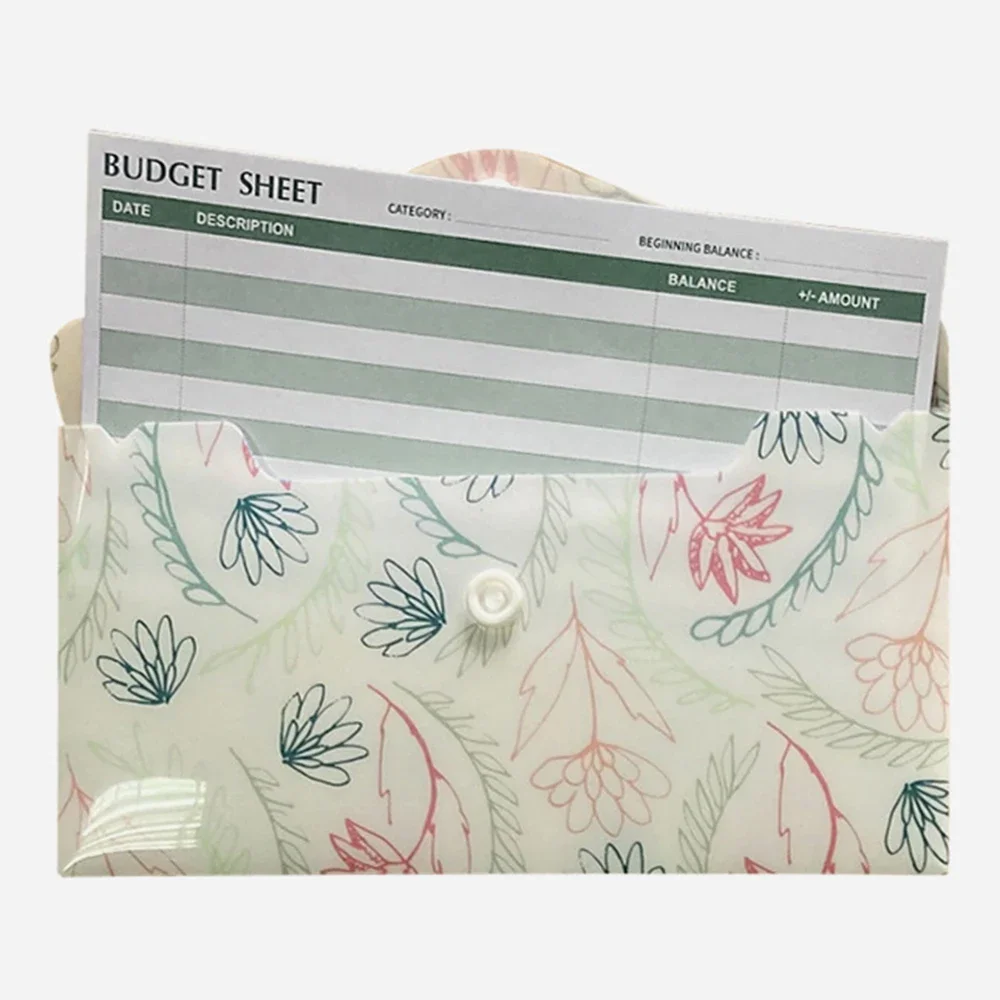 Vintage PVC Envelopes for DIY Cash Postcard Card Storage Invitation Gift Packing Envelope