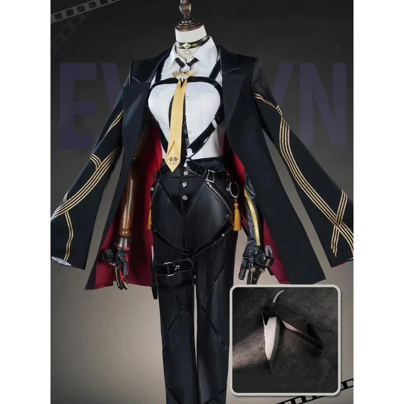 XT8Evelyn Chevalier Game Zenless Zone Zero ZZZ Evelyn أزياء تنكرية لحفلات الهالوين وأعياد الميلاد @ XT6!