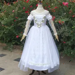 Alice The White Queen Women Cosplay Dress Halloween Carnival Party Fancy Wedding Suit Clothes Princess Cosplay Costume
