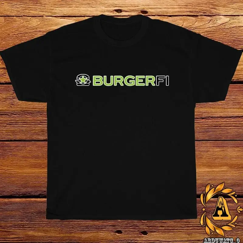 New BurgerFi Restaurant Logo Black Sport Grey White Navy Red T Shirt S 5XL