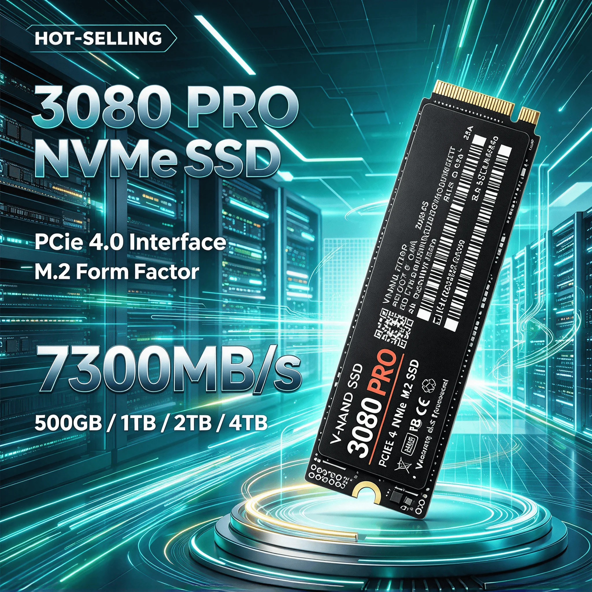 M.2 Nvme 4Tb Pcie 4.0 Ssd - 3080 PRO M.2 NVMe SSD 500GB