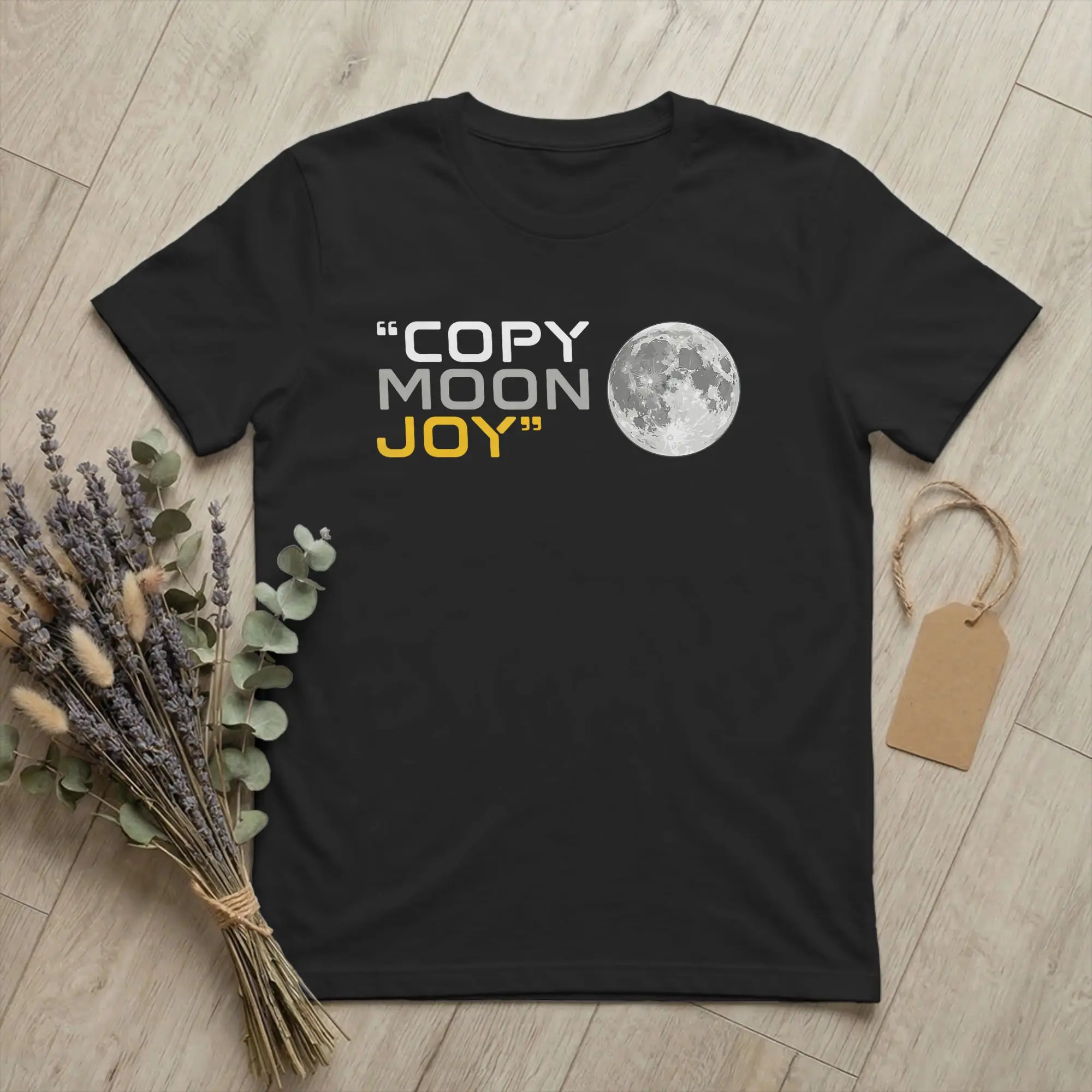Men Artemis II Copy Moon Joy Full Moon T Shirt Astronomy Quote Cotton Tops Funny Short Sleeve O Neck Tee Shirt Gift Idea T-Shirt