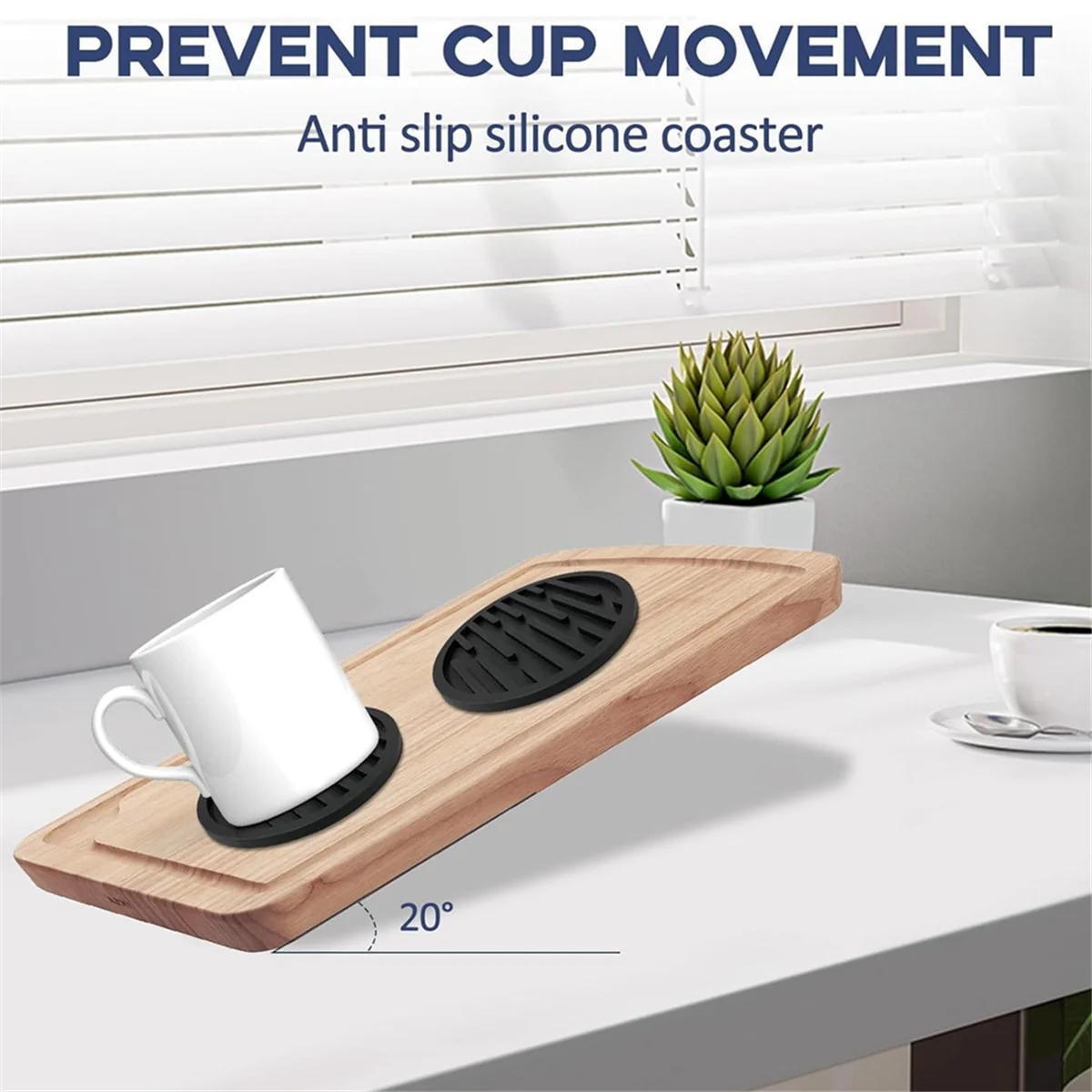 N38R_4PCS Untersetzer, Untersetzer für Tisch, rutschfeste, hitzebeständige Untersetzer