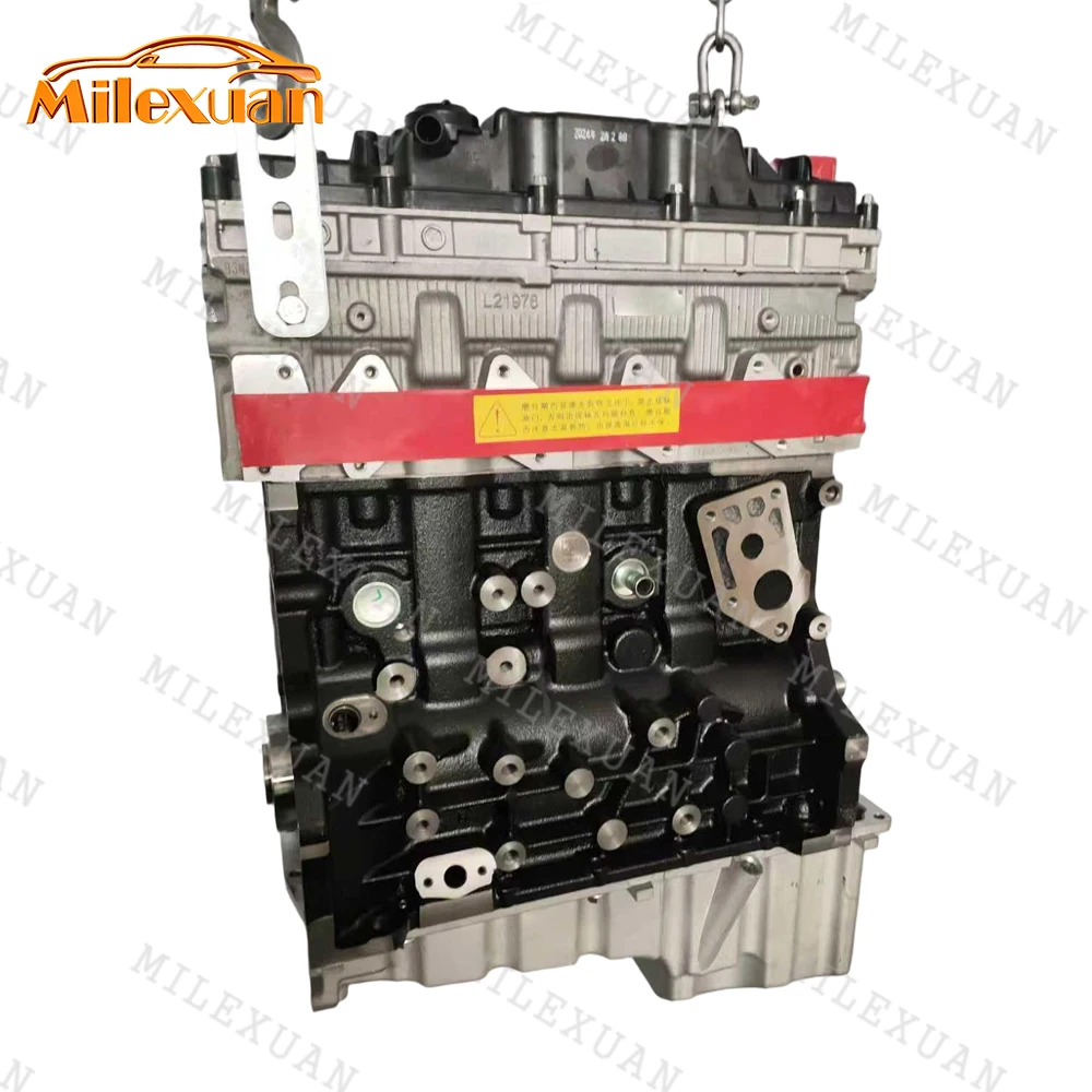 High Quality HFC4DB2-1D1 Engine 2.0T 1999cc Turbo Diesel Long Block for JAC T6 Pickup JAC Shuailing T8 Cargo Van 102KW 320N.m