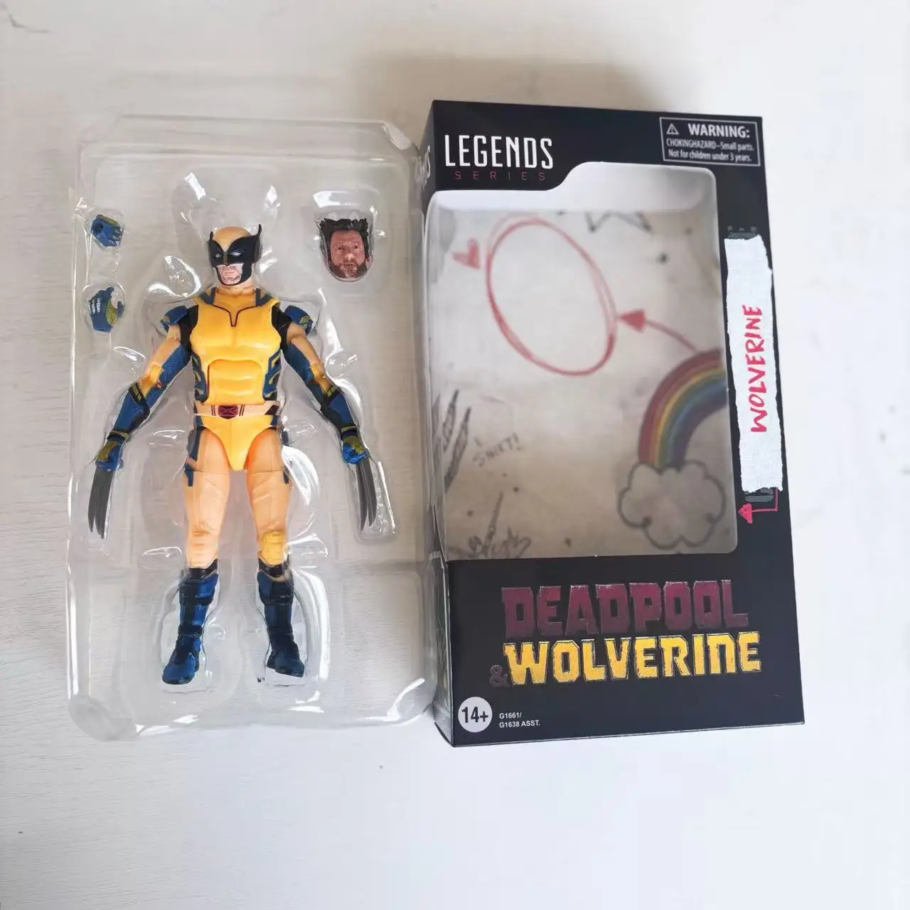 Película Leyendas X-men Wolverine Logan figura articulada de PVC juguete de modelos coleccionables