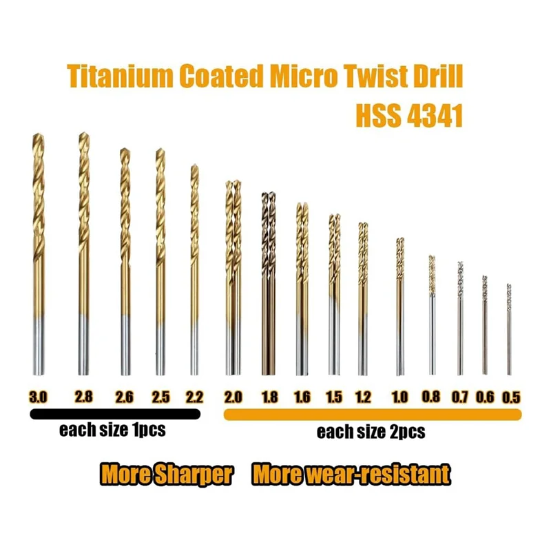 

GTBL Pin Vise Hand Drill Manual Drills W/25Pcs Drill Bits (0.5Mm-3Mm) -Rotary Hobby Drill For Jewelry Making, Wood