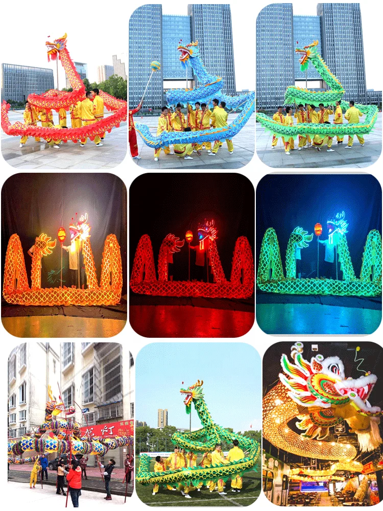 Exquisite Traditional Attire Designed for Dragon Dance Displays and Lion Dance Presentations