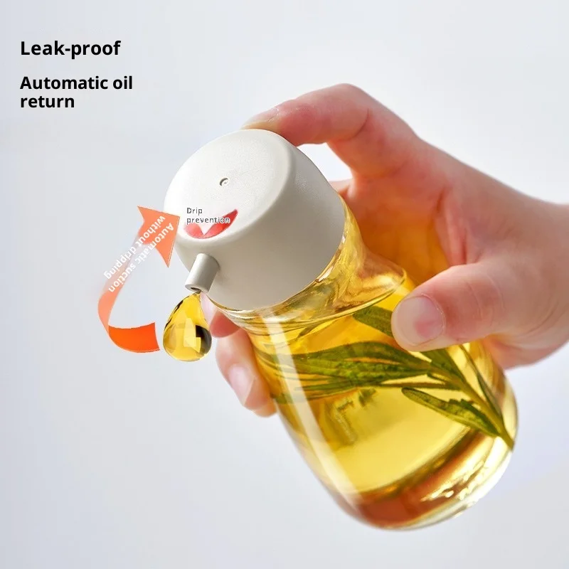 

Hot 110/190ml Japanese Style Glass Oil Bottle Desktop Seasoning Bottle Kitchen Household Glass Soy Sauce Seasoning Can Oil Pot