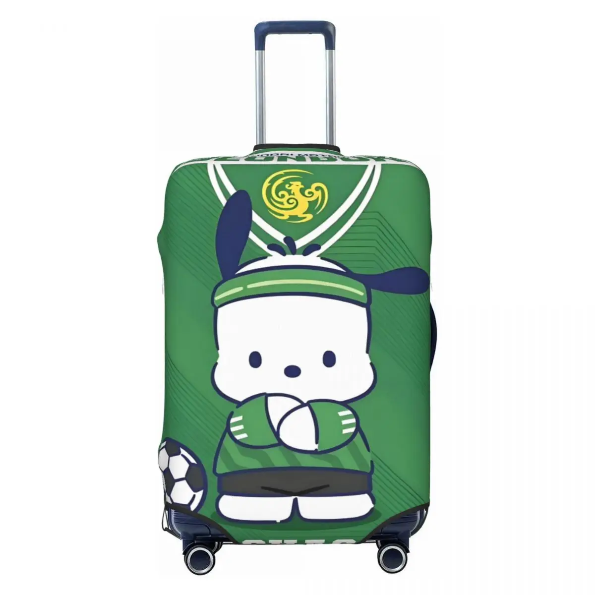 

Custom Fashion Pochacco Girly Heart Luggage Cover Protector Elastic Kawaii Anime Travel Suitcase Covers
