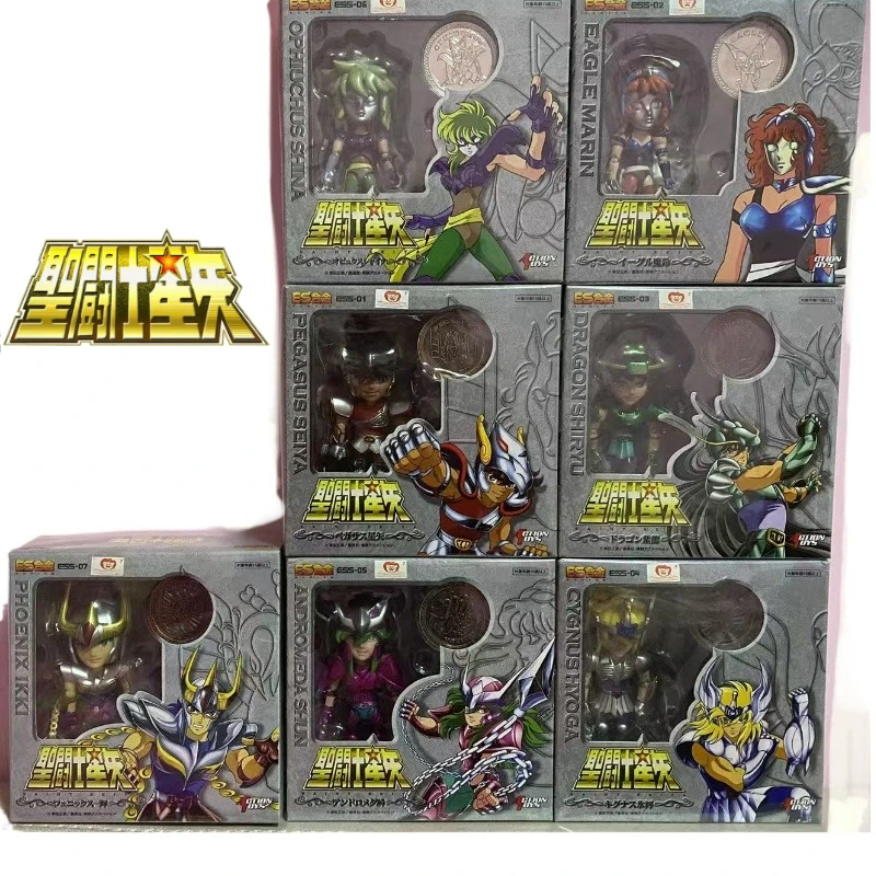Original spot Bandai Saint Cloth Myth es alloy series Saint Seiya Toy models, assembled figures, anime dolls, movable dolls
