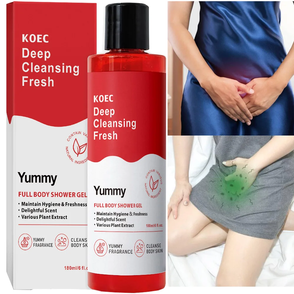 Feminine Body Wash Shower Gel  for Daily Vaginal Probiotics PH Balance, Yeast Infection and Bacterial Vaginosis Odour and Relie