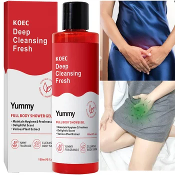Feminines Body Wash-Duschgel für die tägliche vaginale Probiotika, PH-Balance, Hefeinfektion und bakterielle Vaginose, Geruch und Linderung