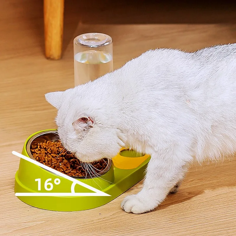 Cuencos y alimentadores para gatos y perros en acero inoxidable - imagen 5