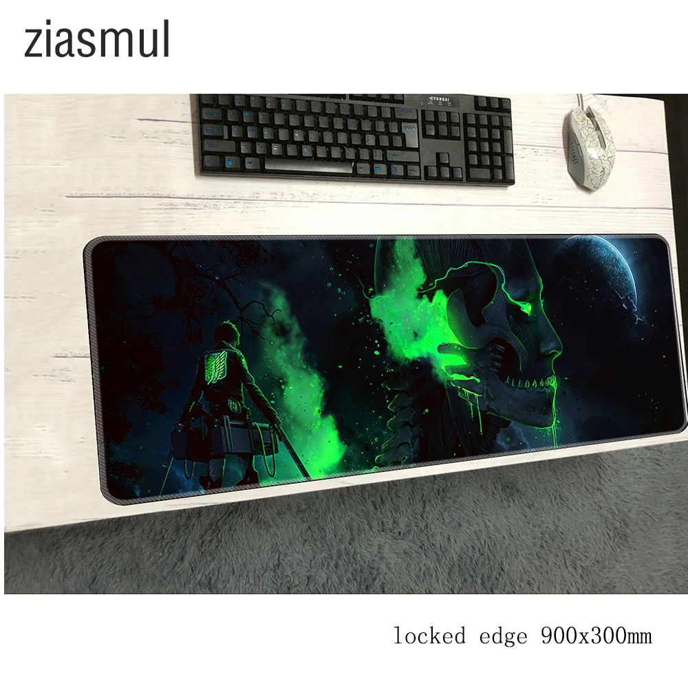 Коврик для мыши Ziasmul Attack on Titan, коврик для мыши, ноутбука, компьютера, коврик для мыши, игровой коврик locrkand, коврик для мыши, геймера, клавиатуры, коврики для мыши