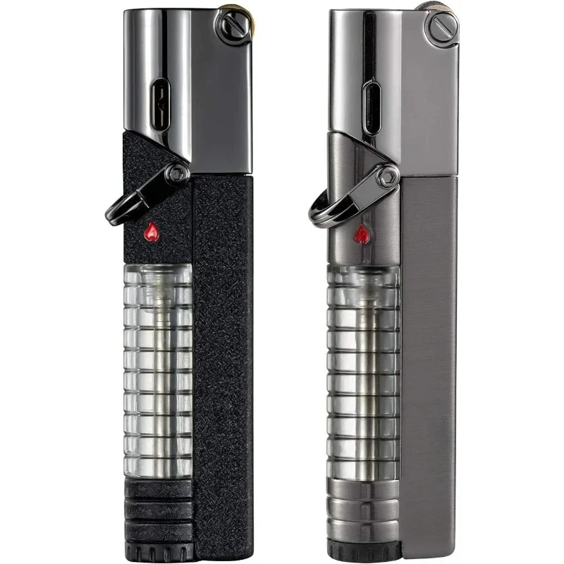 2025 new butane fuel gas jet lighter, flame locking, windproof lighter, cigarette accessory men's small gift