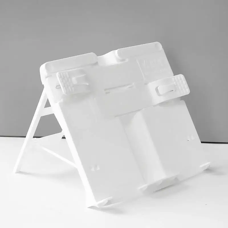 New Multicolor Book Stand Holder Portable Foldable Bookend Bookstand Reading Support for Student Children Writing Bracket Office