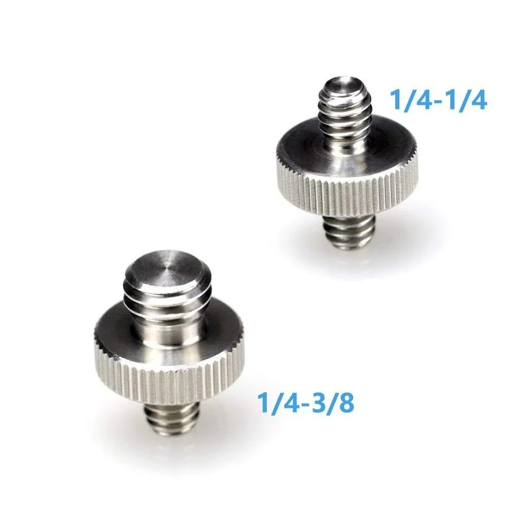 10pcs Camera Screw, Converter Tripod Screw Adapter 1/4 to 1/4,1/4 to 3/8 Screw,spigot screws with Fixing Screw,3/8