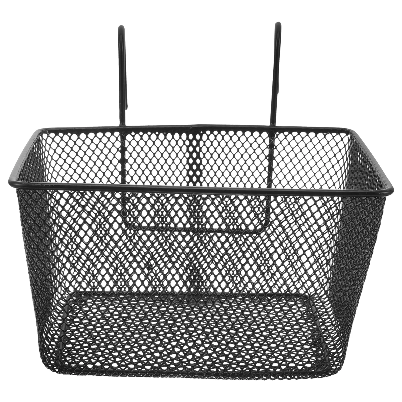 

Professional Front Basket Multi function Riding Vegetable Storage Cycling Supply Sturdy Metal Installation Hooks