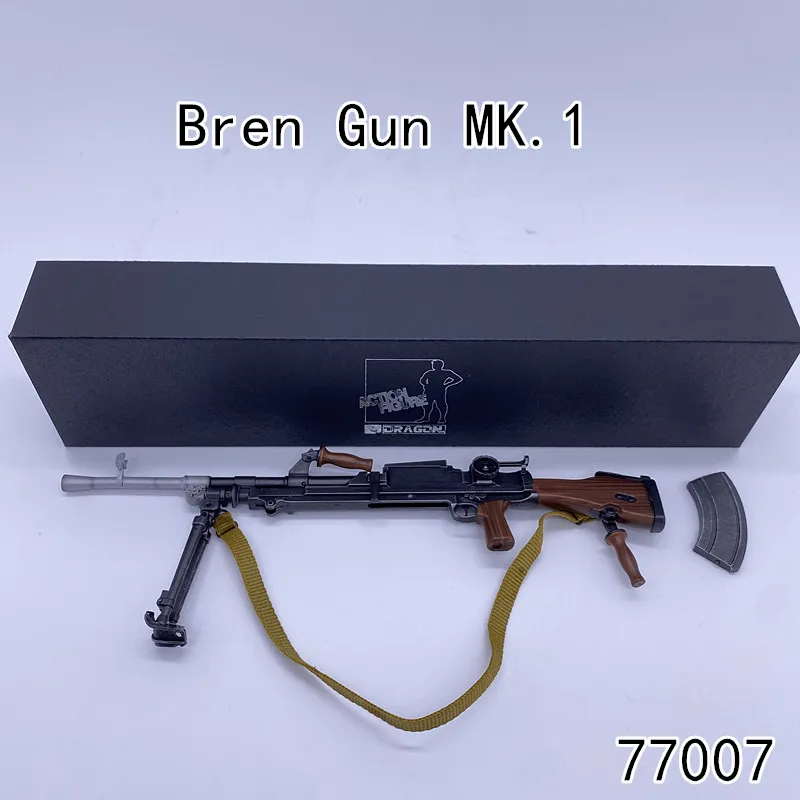 Dragon 1/6 Scale Bren MK.1 Light Machine modello di arma militare In plastica per Action Figure da 12 pollici 77007 accessorio soldato In magazzino